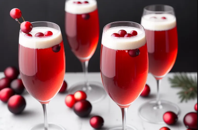 Cranberry Mimosa